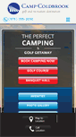 Mobile Screenshot of campcoldbrookrvresort.com